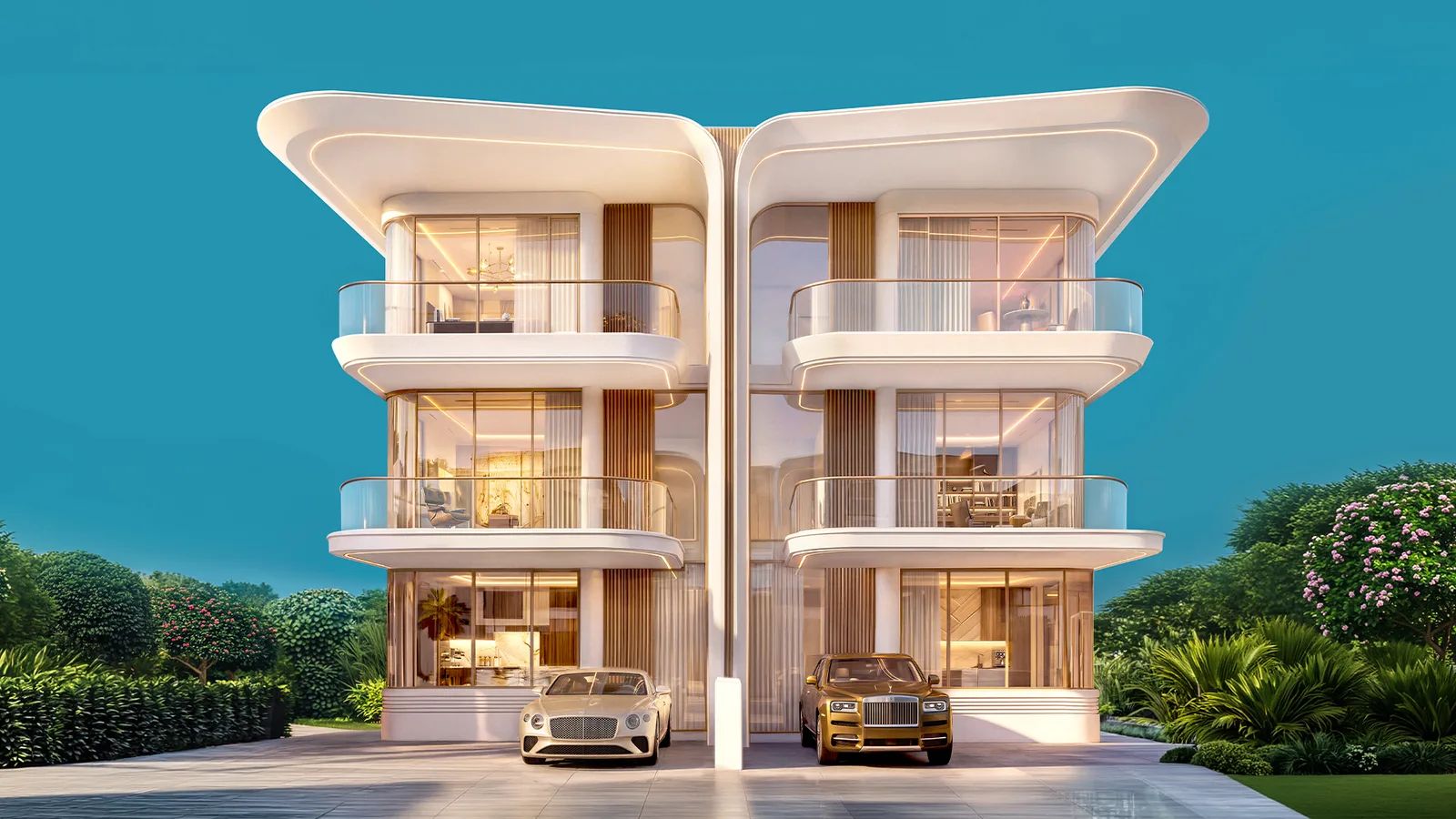Greenz by Danube, Al Rowaiyah First, developer render